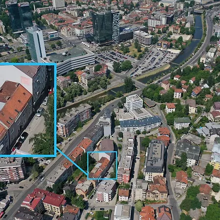 Modern Budget Apartment, Center, Up To 6 People Szarajevó
